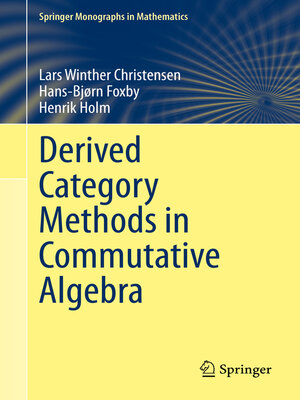 cover image of Derived Category Methods in Commutative Algebra